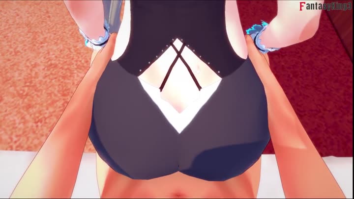 rita rossweisse sexy maid POV fucked - Honkai Impact